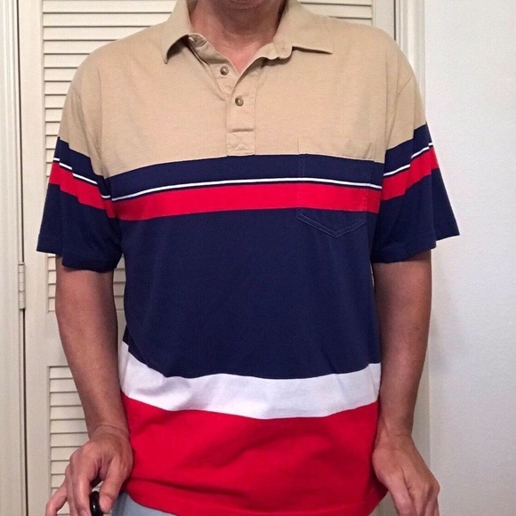 VINTAGE 80S POLO YOUNG SHELDON TV DAD - Picture 1 of 4